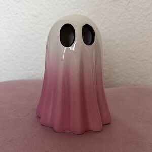 Pink Halloween ombré ghost